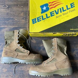 Belleville 9.5W Steel Toe Boots
